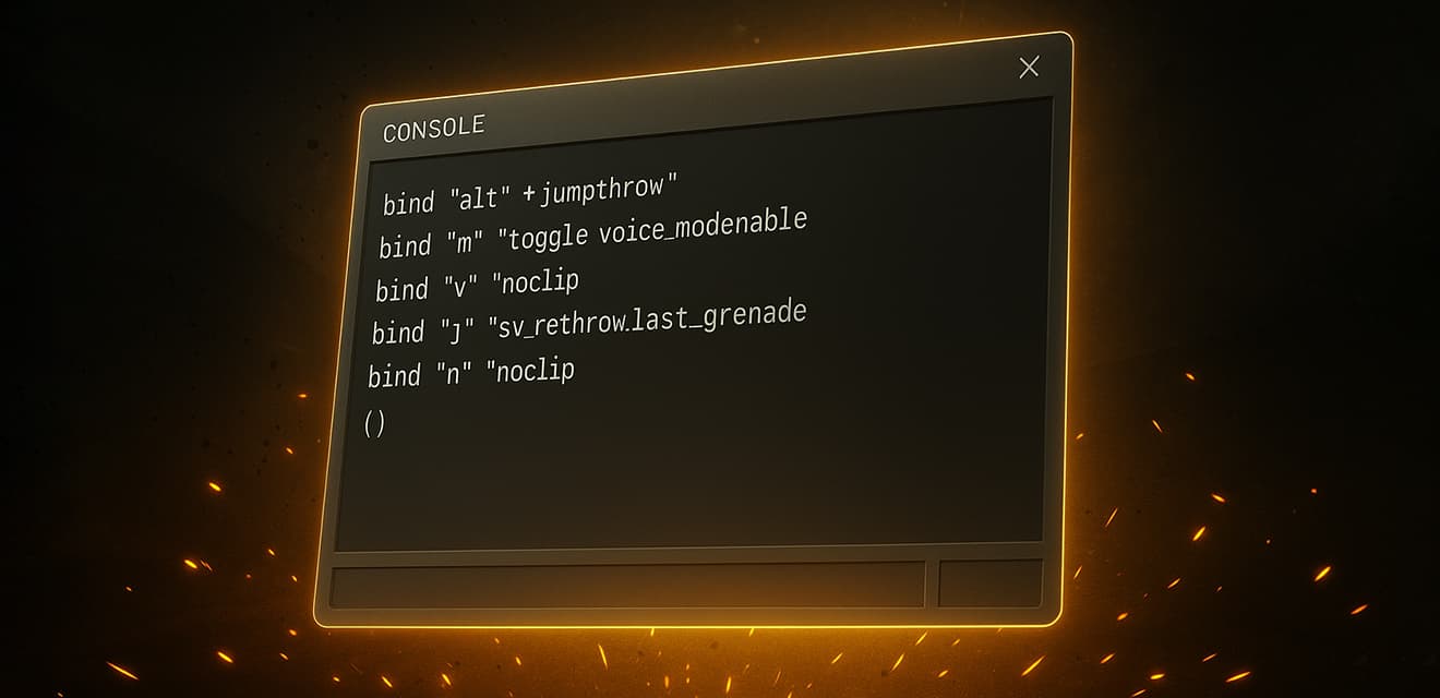 Топ-20 консольных команд CS2, которые должен знать каждый: от тренировочных биндов до улучшения производительности