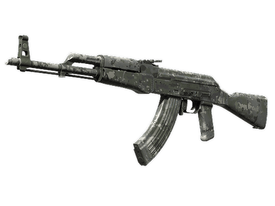 AK-47 - Смешанный серый камуфляж - 144x108