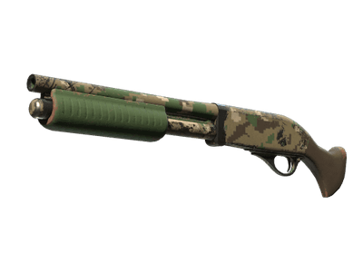 Обрез - Пиксельный камуфляж «Лес» - 144x108