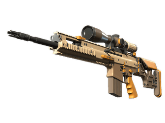 SCAR-20 - Короткая охра - 160x114