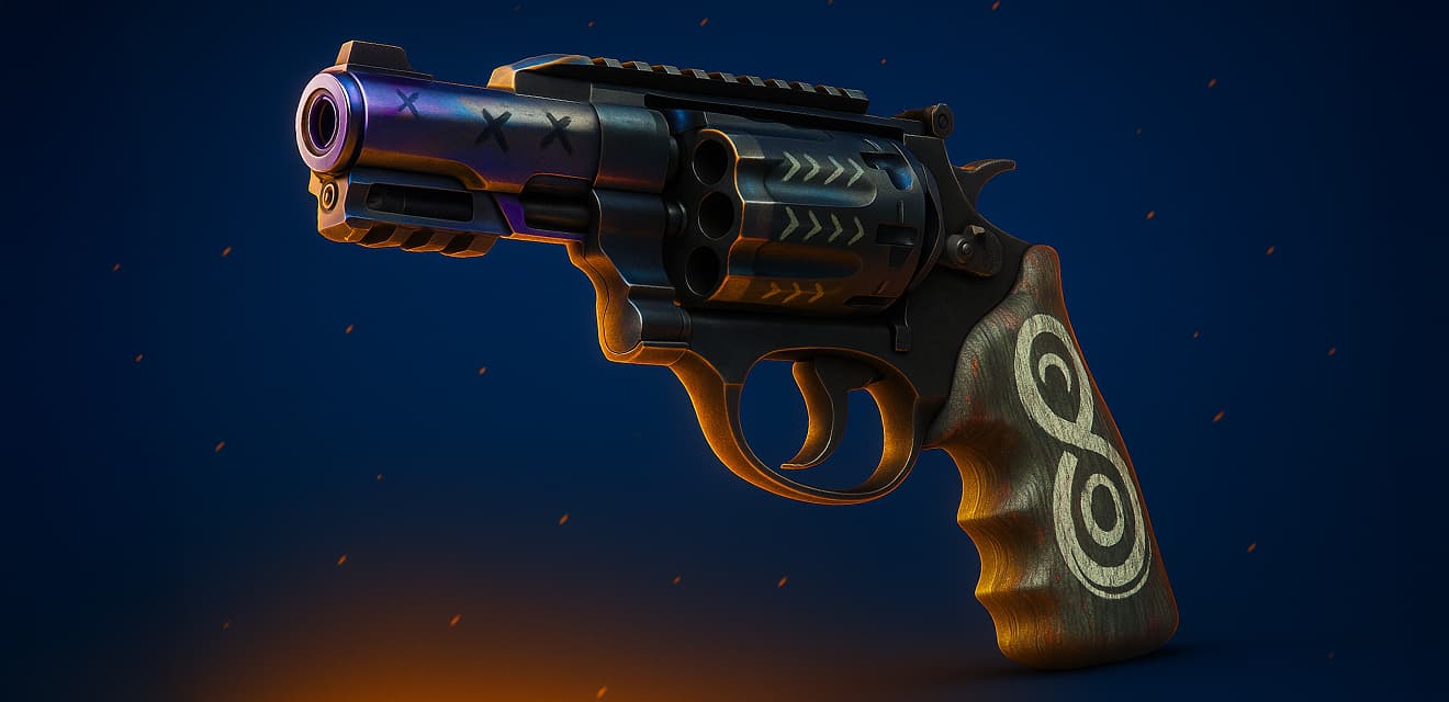 Полный список всех скинов для R8 Revolver в CS2